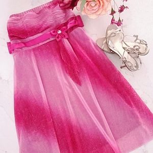 ITALIAN DESIGNED ONE OF A KIND Dress Donna Moda Italiana, Pink